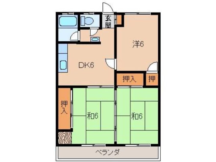 間取図 谷口マンション