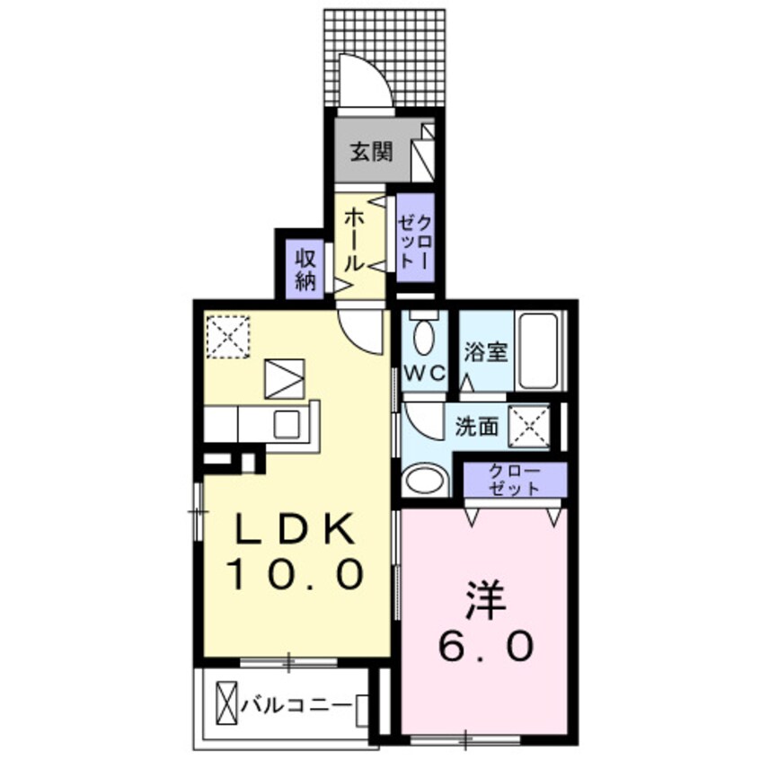 間取図 グランデ・フォルテ木ノ本