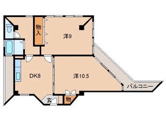 間取図 松島コーポ