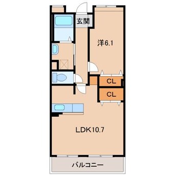 間取図 サンズパークⅢ