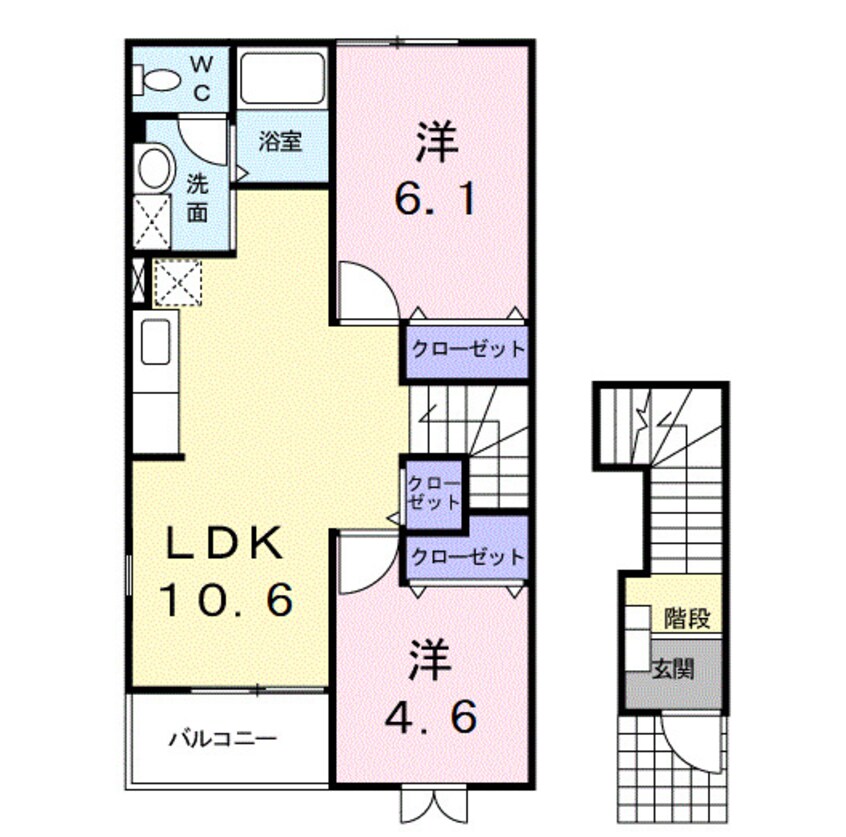 間取図 メゾン・コリーヌ