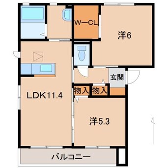間取図 シャーメゾン太田
