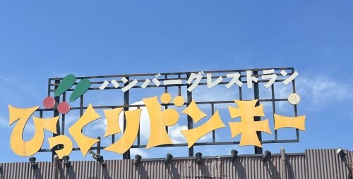びっくりドンキー パームシティ和歌山店様 731m レオパレス中松江第3