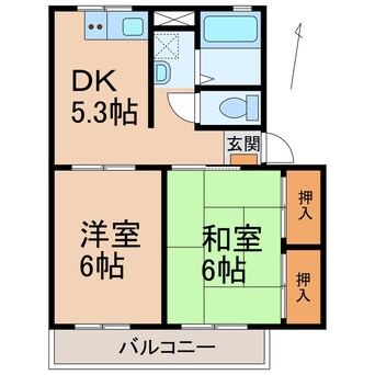 間取図 ハイム紀の川