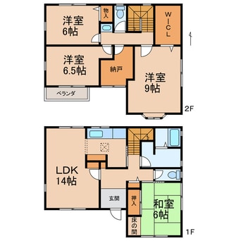 間取図 一戸建０４４７