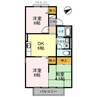 南海加太線/八幡前駅 徒歩8分 2階 築29年 3DKの間取り