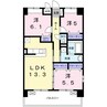 ノースグランパス 3LDKの間取り