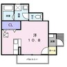 ミッリオーレ　カーサ 1Rの間取り