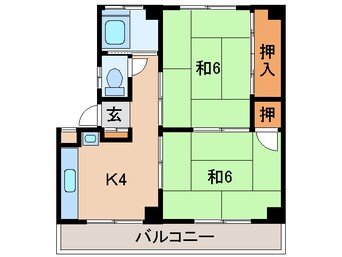 間取図 メゾン紀ノ川