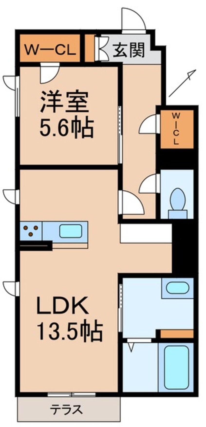 間取図 Bereo Plaisant