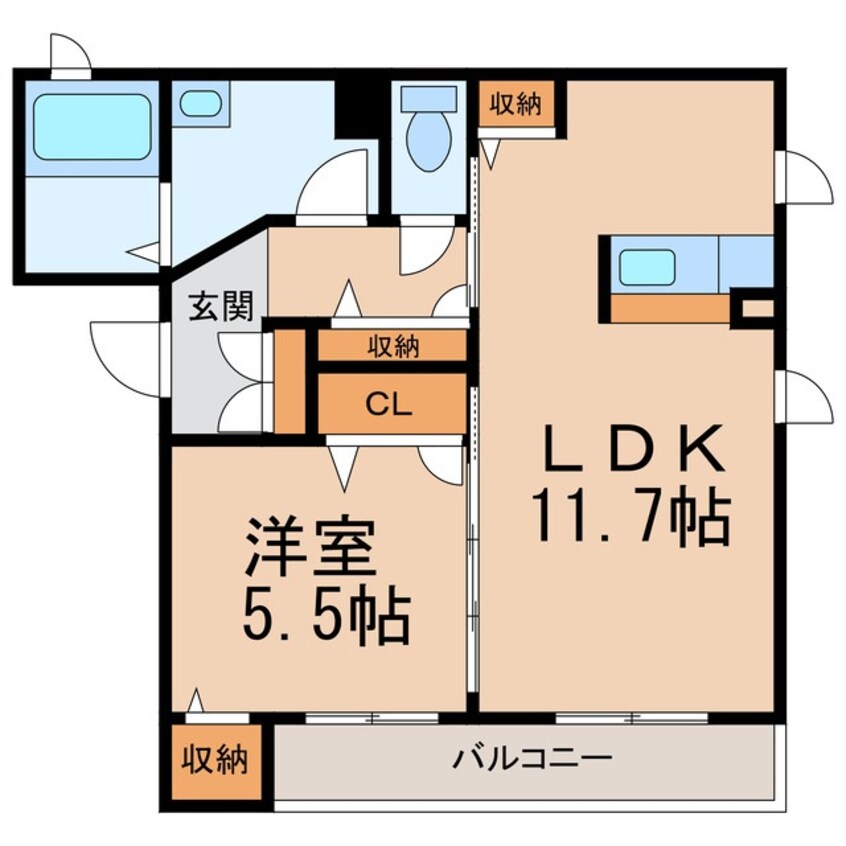 間取図 シャーメゾン砂山南