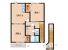 プレンティⅡ 2DKの間取り