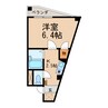 クラウンハイツ向 1Kの間取り