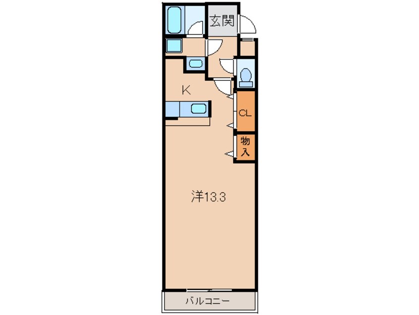 間取図 フジパレスコンフォートＫ