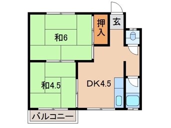 間取図 楠見マンション