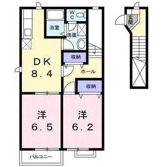 間取図 ドゥセゾン