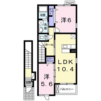 間取図 フィオーレ　Ⅱ
