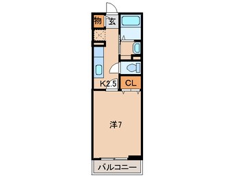 間取図 南海本線/和歌山市駅 徒歩18分 2階 築11年