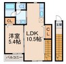 TJ北島 1LDKの間取り