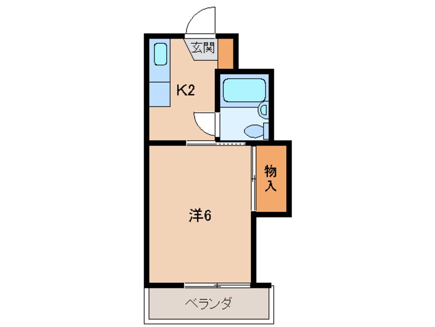 間取図 ノーブル栄谷