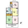 南海本線/紀ノ川駅 徒歩27分 1階 築30年 3DKの間取り