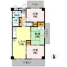 ワッセナー２１ 3LDKの間取り