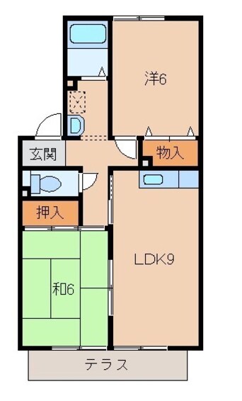 間取図 ニューあおい