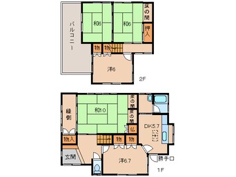 間取図 一戸建10248