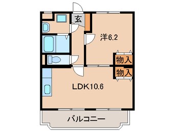 間取図 カルム宮