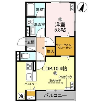 間取図 ピオーネ荘