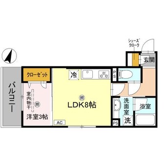 間取図 ピオーネ荘