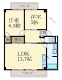 パセオ・光洋の間取図