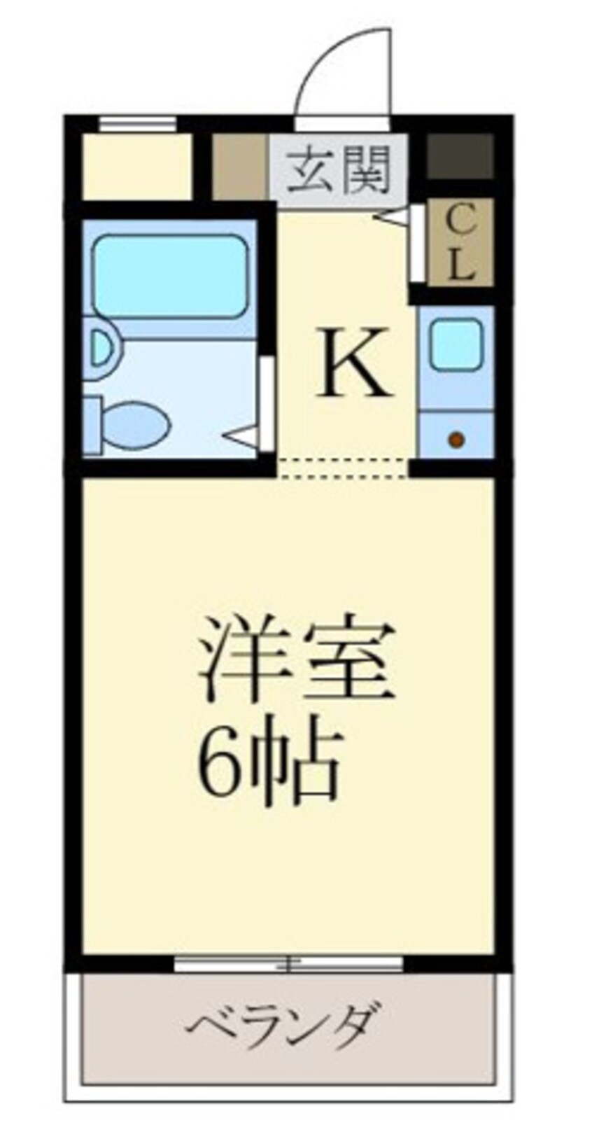 間取図 ソレール丸橋