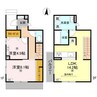 D-Luce納定 2LDKの間取り