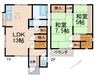 一戸建16408 2LDKの間取り