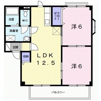 間取図 南海加太線/紀ノ川駅 徒歩12分 1階 築29年