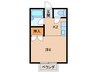 ホワイトハイツ 1Kの間取り