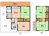 一戸建11690 4DKの間取り