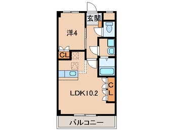 間取図 南海加太線/東松江駅 徒歩16分 1階 築16年