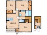 D-room楠見中 3LDKの間取り