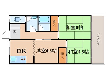 間取図 喜楽マンション