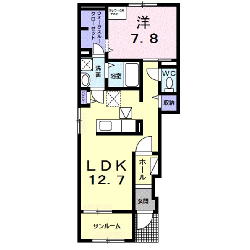 間取図 プレミアムガーデンⅡ