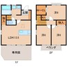 阪和線・羽衣線/和歌山駅 徒歩24分 1-2階 築20年 3LDKの間取り