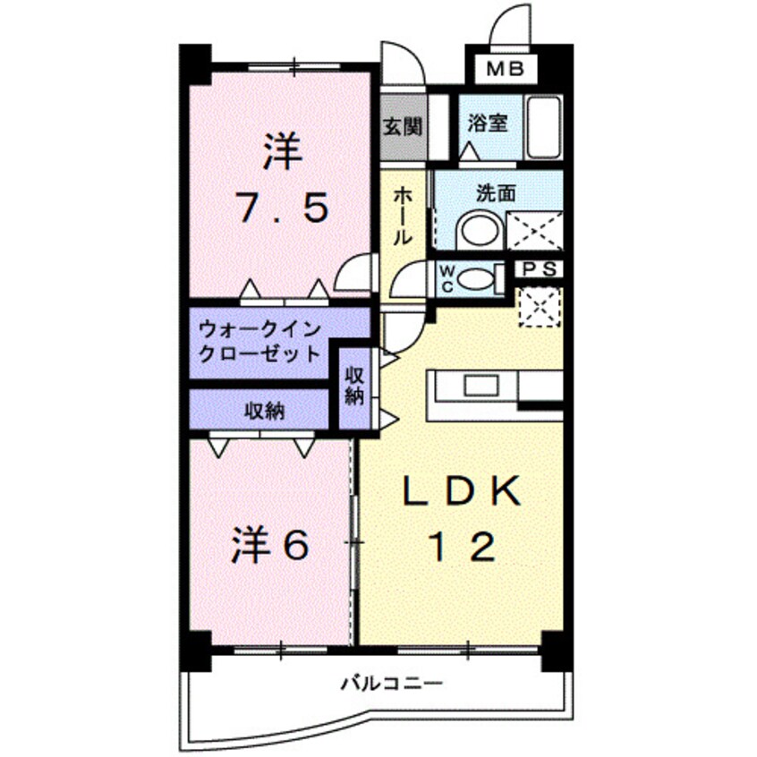 間取図 アズゥール