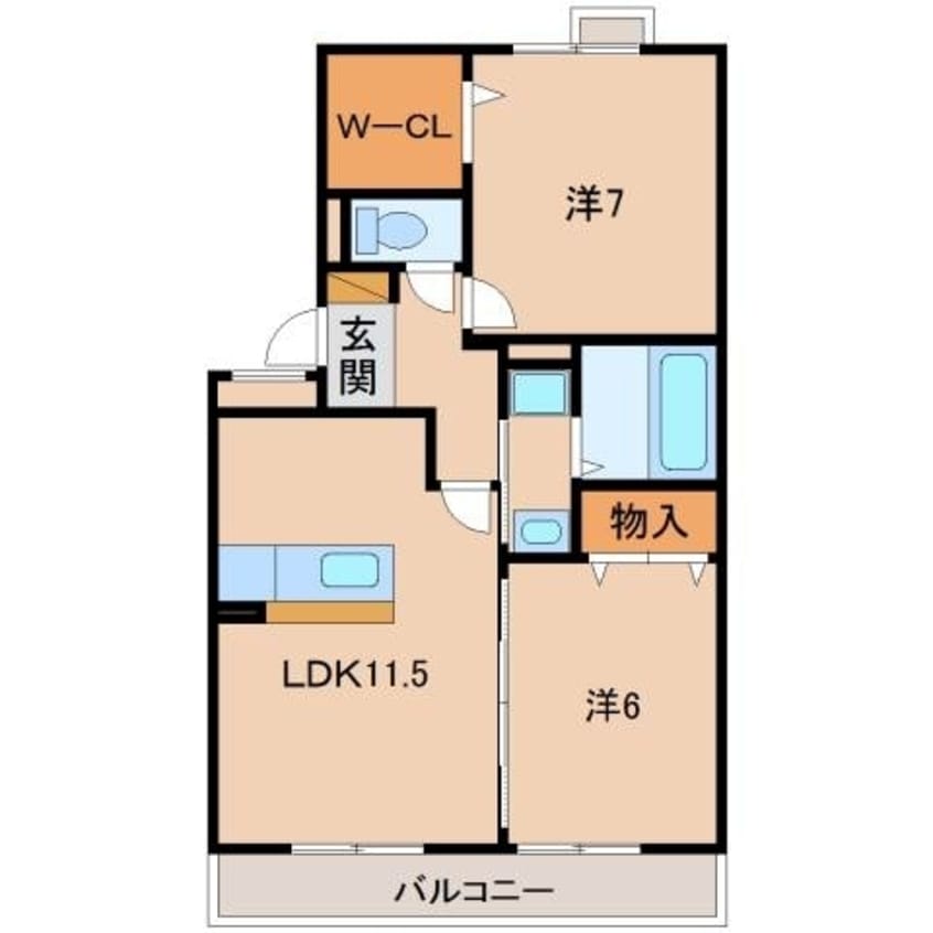 間取図 グレイス ヒルズ
