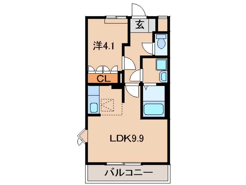 間取図 プランドール・コート