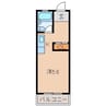 親愛住宅No３ 1Kの間取り