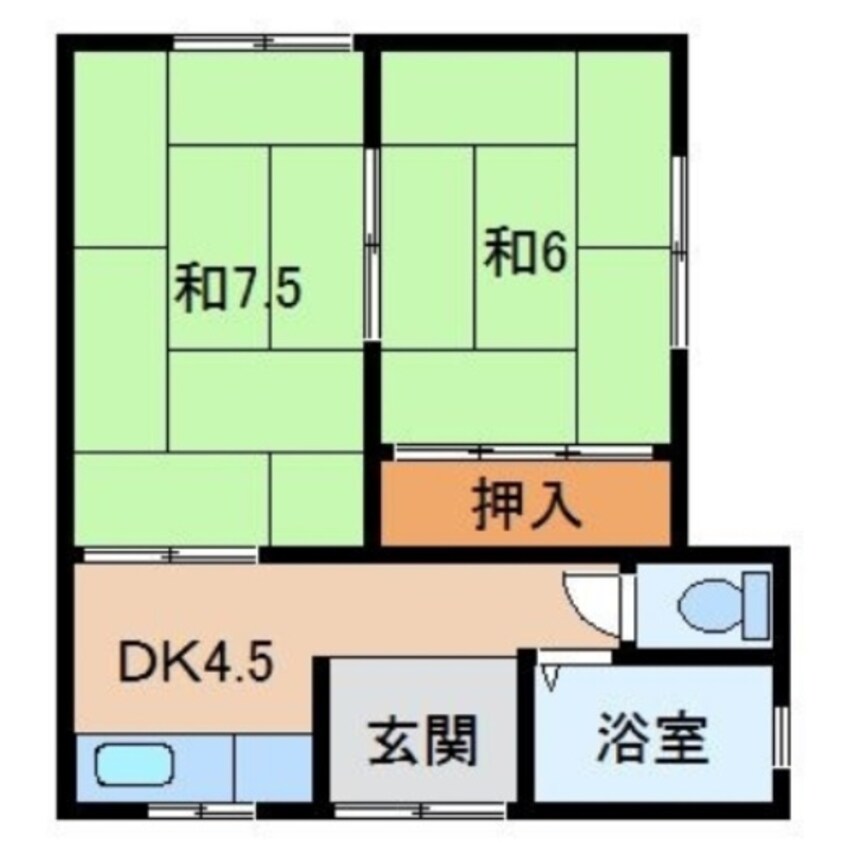 間取図 福田住宅