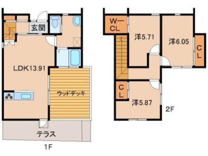 間取図 サンヴェルデ