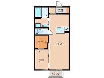 間取図 パインズコートⅡ